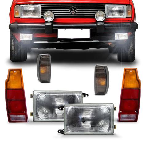 Kit Farol Parati 1981 1982 1983 1984 1985 1986 Pisca Fume e Lanterna Traseira Tricolor 06 Peças - Varius Menor preço em Kit Farol Parati 1981 1982 1983 1984 1985 1986 Pisca Fume e Lanterna Traseira Tricolor 06 Peças - Varius