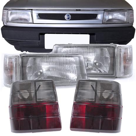 Kit Farol Uno 91 92 93 94 95 96 97 98 99 00 01 02 03 Pisca Cristal e Lanterna Traseira Fume 06 Peças - Varius Menor preço em Kit Farol Uno 91 92 93 94 95 96 97 98 99 00 01 02 03 Pisca Cristal e Lanterna Traseira Fume 06 Peças - Varius