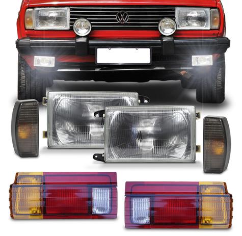 Kit Farol Voyage 1981 1982 1983 1984 1985 1986 Pisca Fume e Lanterna Traseira Tricolor 06 Peças - Varius Menor preço em Kit Farol Voyage 1981 1982 1983 1984 1985 1986 Pisca Fume e Lanterna Traseira Tricolor 06 Peças - Varius