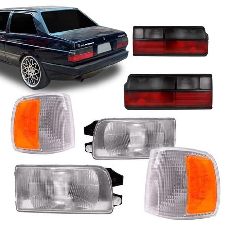 Kit Farol Voyage 1991 1992 1993 1994 1995 + Pisca + Lanterna Fumê - Sp acessórios Menor preço em Kit Farol Voyage 1991 1992 1993 1994 1995 + Pisca + Lanterna Fumê - Sp acessórios