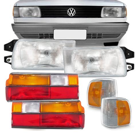 Kit Farol Voyage 1991 1992 1993 1994 Pisca Bicolor e Lanterna Traseira Tricolor 06 Peças - Varius Menor preço em Kit Farol Voyage 1991 1992 1993 1994 Pisca Bicolor e Lanterna Traseira Tricolor 06 Peças - Varius