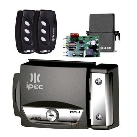 Kit Fechadura Elétrica F90 com 2 Controle Remoto receptor e Fonte - Ipec é ruim? Kit Fechadura Elétrica F90 com 2 Controle Remoto receptor e Fonte - Ipec é boa?