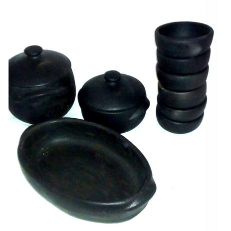 Kit Feijoada Panelas de Barro 9 Peças - Sisiarte Menor preço em Kit Feijoada Panelas de Barro 9 Peças - Sisiarte