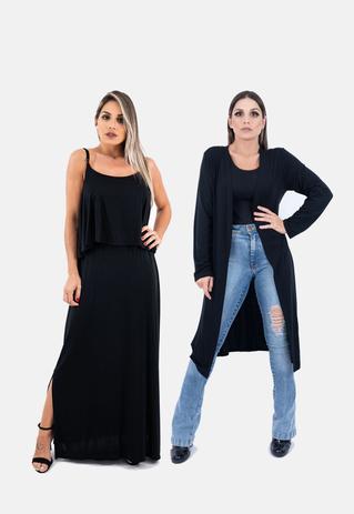 cardigan vestidos feminino