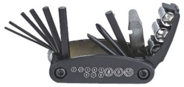Kit Ferramenta Canivete 14 PÇS Preto (kenli) - Outras marcas Menor preço em Kit Ferramenta Canivete 14 PÇS Preto (kenli) - Outras marcas