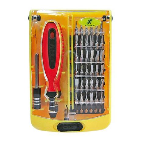 Kit ferramentas 37 em 1 diversas chaves - Flex gold Menor preço em Kit ferramentas 37 em 1 diversas chaves - Flex gold