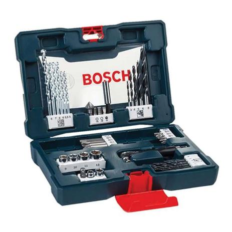 Kit Ferramentas 41 Peças V-Line com Maleta - Bosch é boa?