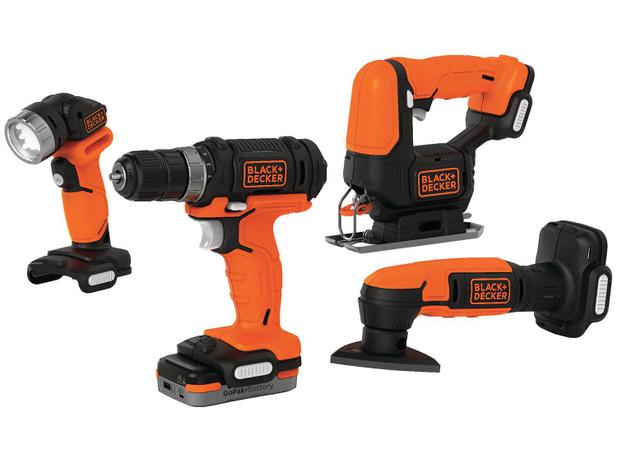 Kit Ferramentas BlackDecker 5 Peças - BDCK502C1 Menor preço em Kit Ferramentas BlackDecker 5 Peças - BDCK502C1
