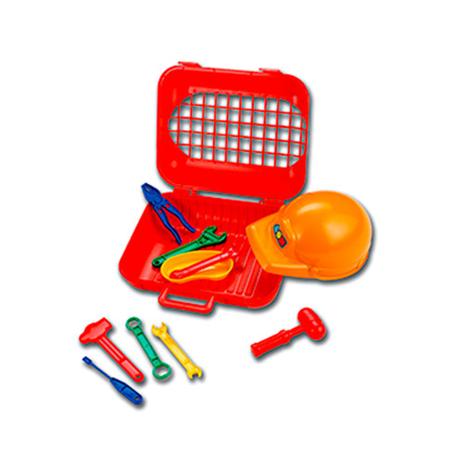 Kit Ferramentas Infantil Com Capacete Mecânico Maluquinho Bell Toy Menor preço em Kit Ferramentas Infantil Com Capacete Mecânico Maluquinho Bell Toy