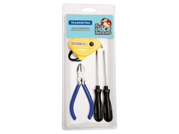 Kit Ferramentas Tramontina 4 Peças - Faça você mesmo 43408171 Menor preço em Kit Ferramentas Tramontina 4 Peças - Faça você mesmo 43408171