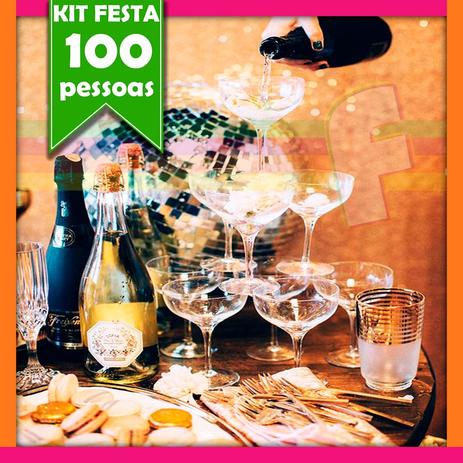 Kit Festa Balada Casamento 100 Convidados - Festabox Menor preço em Kit Festa Balada Casamento 100 Convidados - Festabox