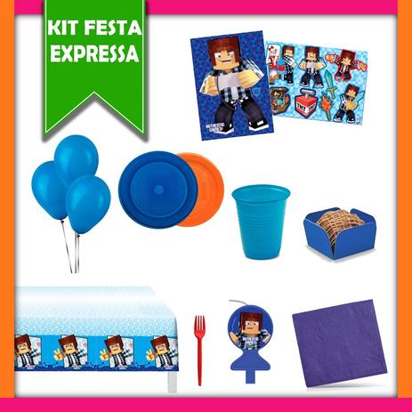 Kit Festa Expressa Authentic Games - Festabox Menor preço em Kit Festa Expressa Authentic Games - Festabox