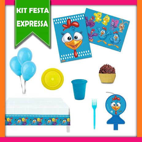 Kit Festa Expressa Galinha Pintadinha - Festabox Menor preço em Kit Festa Expressa Galinha Pintadinha - Festabox