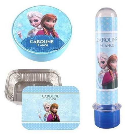 Kit Festa Lembrancinha Personalizada 60 Itens Frozen - Aluá festas é boa?