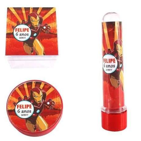 Kit Festa Lembrancinha Personalizada 60 Itens Homem De Ferro - Aluá festas é boa?