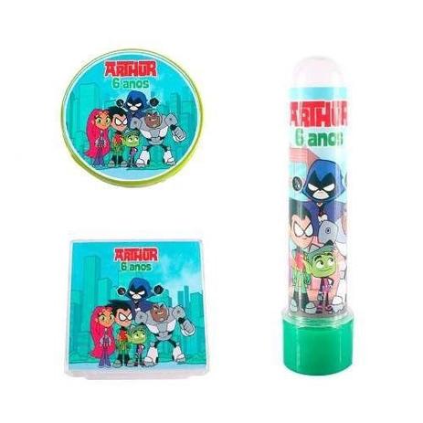Kit Festa Lembrancinhas Personalizadas 60 Itens Jovens Titãs - Aluá festas é boa?