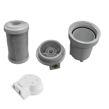Kit Filtro  Água 5” com Refil Carvão- Planeta água é boa?
