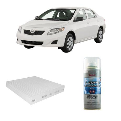Kit Filtro Ar Condicionado + Higienizador Corolla hilux - Wega e tecbril é boa?