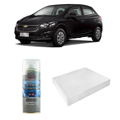 Kit Filtro Ar Condicionado + Higienizador Onix Prisma - Wega e tecbril Menor preço em Kit Filtro Ar Condicionado + Higienizador Onix Prisma - Wega e tecbril