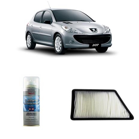 Kit Filtro Ar Condicionado + Higienizador Peugeot 206 207 - Wega e tecbril é ruim? Kit Filtro Ar Condicionado + Higienizador Peugeot 206 207 - Wega e tecbril é boa?