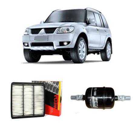 Kit Filtro Ar Motor + Filtro Combustivel Pajero Tr4 Flex - Wega Menor preço em Kit Filtro Ar Motor + Filtro Combustivel Pajero Tr4 Flex - Wega
