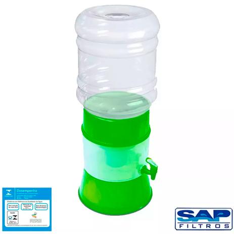 Kit Filtro de Água Gplus Verde + Vela Cerâmica Tradicional Sap Filtros Menor preço em Kit Filtro de Água Gplus Verde + Vela Cerâmica Tradicional Sap Filtros
