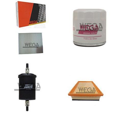 Kit filtro de ar condicionado cabine combustivel ar oleo - onix 1.0 2012 a 2017 / onix 1.4 2012 a 2017 - kit00123 - Wega Menor preço em Kit filtro de ar condicionado cabine combustivel ar oleo - onix 1.0 2012 a 2017 / onix 1.4 2012 a 2017 - kit00123 - Wega