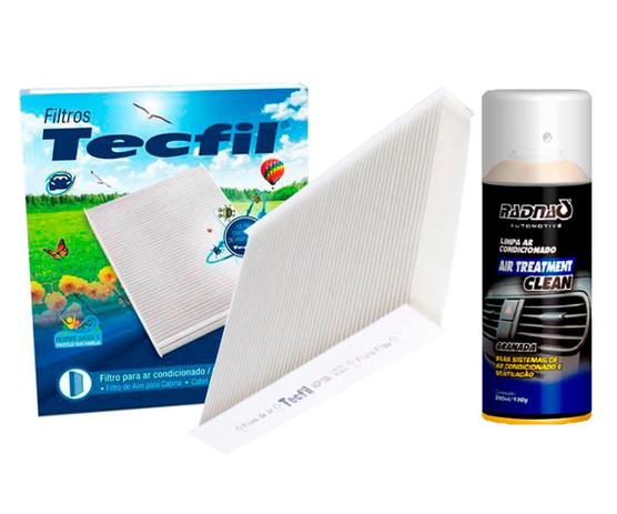 Kit Filtro De Ar Condicionado Jac Motors T80 2019/2020 + Higienizador Air Treatment Clean - TECFIL, RADNAQ Menor preço em Kit Filtro De Ar Condicionado Jac Motors T80 2019/2020 + Higienizador Air Treatment Clean - TECFIL, RADNAQ