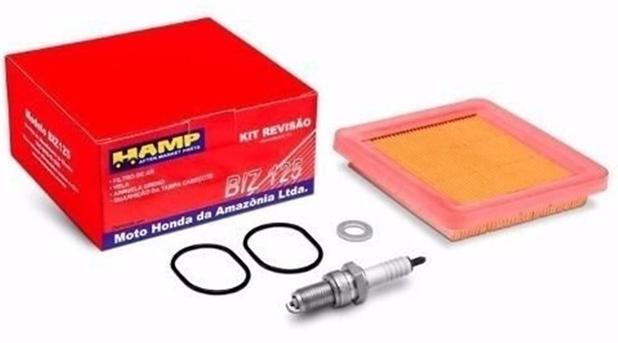 Kit Filtro De Ar/vela/arruela/guarnições Biz 125 2006 A 2015 - Hamp - Honda é boa?