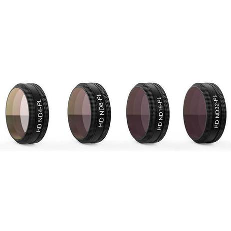Kit Filtro de Lente PGYtech, Drone Mavic Air ND4 PL/ ND8 PL/ ND16 PL/ ND32 PL - Default Menor preço em Kit Filtro de Lente PGYtech, Drone Mavic Air ND4 PL/ ND8 PL/ ND16 PL/ ND32 PL - Default