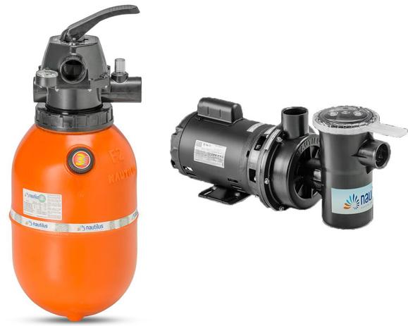 Kit Filtro F350 e Bomba NBF1 1/3 Piscina Nautilus Menor preço em Kit Filtro F350 e Bomba NBF1 1/3 Piscina Nautilus