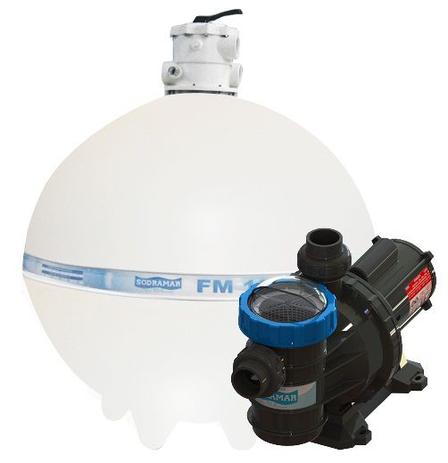 Kit Filtro FM-100 e Bomba 2,0 CV (Bmc-200) para piscinas de até 313.000 Litros - Sodramar Menor preço em Kit Filtro FM-100 e Bomba 2,0 CV (Bmc-200) para piscinas de até 313.000 Litros - Sodramar