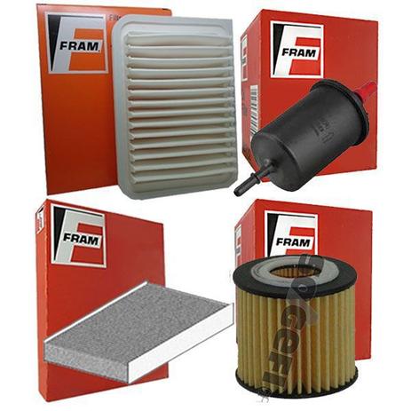 Kit filtro oleo + combustivel + cabine + ar - corolla 2011 á 2013 - kit00799 - Fram é boa?