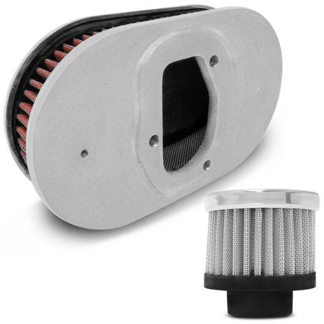 Kit Filtro Respiro Race Óleo Cromo + Filtro Ar Vermelho + Base Carburador Mini Progressivo - Prime é ruim? Kit Filtro Respiro Race Óleo Cromo + Filtro Ar Vermelho + Base Carburador Mini Progressivo - Prime é boa?