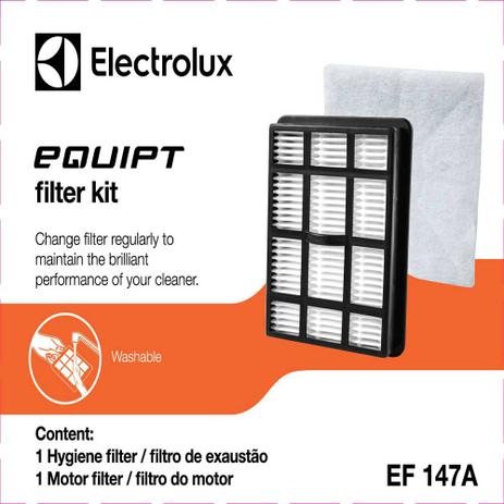 Kit Filtros Aspirador Equipt Eft147a Electrolux Menor preço em Kit Filtros Aspirador Equipt Eft147a Electrolux