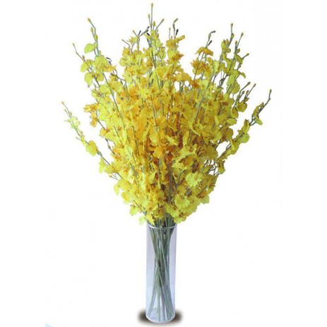 Kit Flor Artificial Orquídea Chuva De Ouro 10 Unidades - Arranjos e vasos Menor preço em Kit Flor Artificial Orquídea Chuva De Ouro 10 Unidades - Arranjos e vasos