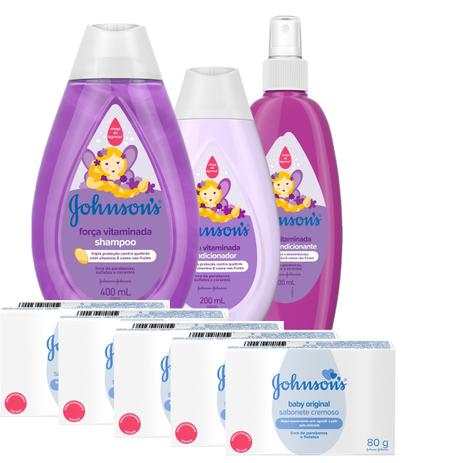 Kit Força Vitaminada - Hora do Banho Johnsons - Johnsons baby Menor preço em Kit Força Vitaminada - Hora do Banho Johnsons - Johnsons baby