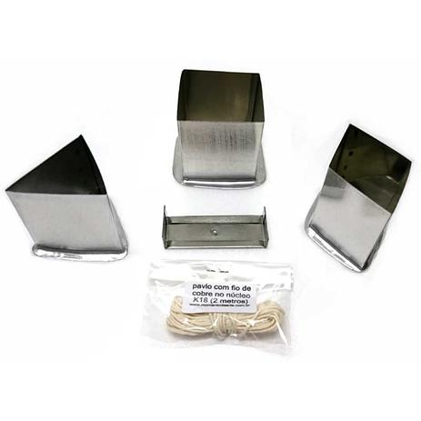 Kit formas para velas 1 (losangulo, quadrada, triangular) - Fcformas Menor preço em Kit formas para velas 1 (losangulo, quadrada, triangular) - Fcformas