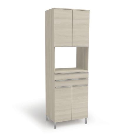 Kit Forno de 70 Com 4 Portas e 2 Gavetas C658 Nacre - Móveis kappesberg Menor preço em Kit Forno de 70 Com 4 Portas e 2 Gavetas C658 Nacre - Móveis kappesberg