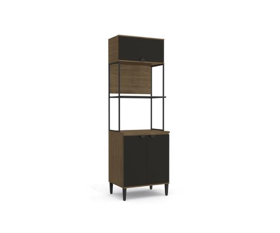 Kit Forno e Micro-ondas Kappesberg PO015 Pop 3 Portas Jacarandá com Preto Fosco Liso Menor preço em Kit Forno e Micro-ondas Kappesberg PO015 Pop 3 Portas Jacarandá com Preto Fosco Liso