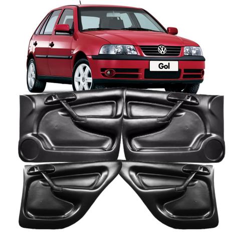 Kit Forro Porta Gol Parati Bola G3 4 portas 95 96 97 98 99 2000 2001 2002 2003 2004 2005 2006 Preto - Formi-plast Menor preço em Kit Forro Porta Gol Parati Bola G3 4 portas 95 96 97 98 99 2000 2001 2002 2003 2004 2005 2006 Preto - Formi-plast