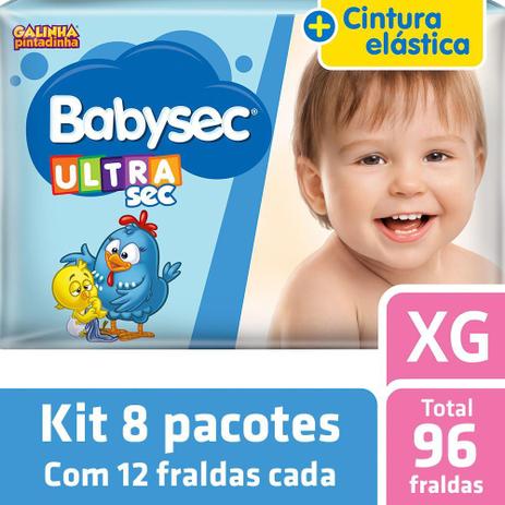 Kit Fralda Babysec Galinha Pintadinha Ultrasec XG - 96 unids é boa?