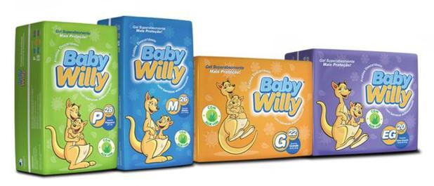 Kit Fralda Infantil BABY WILLY Pratica (P) - 168 Unid. é boa?