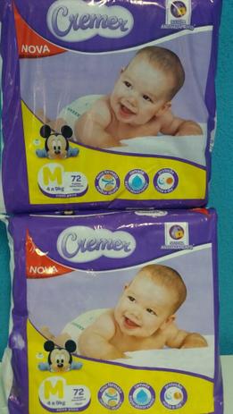 Kit Fraldas Descartáveis Cremer Disney Tam. M com 144 un Menor preço em Kit Fraldas Descartáveis Cremer Disney Tam. M com 144 un
