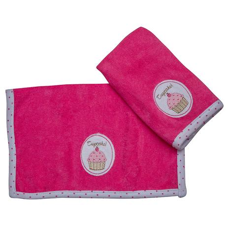 Kit Fraldinha de Boca Atoalhado Cupcake - Classic for Baby Menor preço em Kit Fraldinha de Boca Atoalhado Cupcake - Classic for Baby