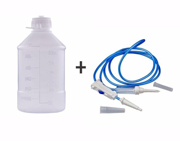 Kit Frasco + Equipo Alimentação Enteral Gastro 10 Conjuntos - Medihosp é boa?