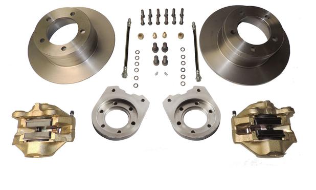 Kit Freio a Disco Dianteiro Completo p/ Jeep Willys, F-75 e Rural Ford - Peças Novas / Pinças Remanufaturadas - Central offroad é boa?