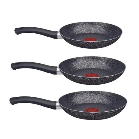Kit Frigideira Francesa Stone Pro 22/24/28cm - 3 Peças - Rochedo Menor preço em Kit Frigideira Francesa Stone Pro 22/24/28cm - 3 Peças - Rochedo