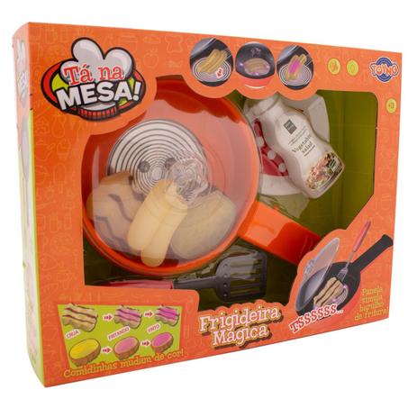 Kit Frigideira Mágica Comida Muda de Cor - Toyng Menor preço em Kit Frigideira Mágica Comida Muda de Cor - Toyng