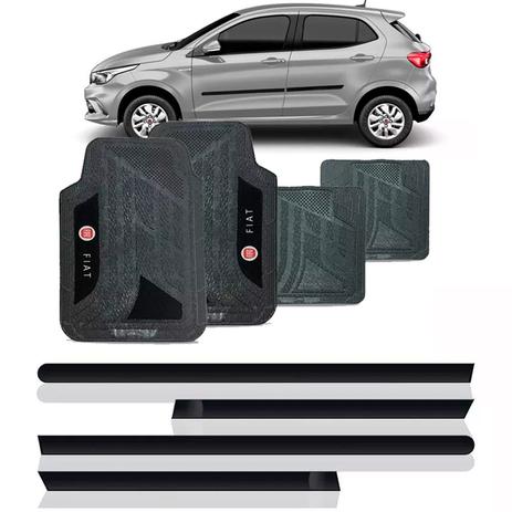Kit friso lateral fiat argo 2017 a 2018 + jogo tapete pvc - Sp acessórios Menor preço em Kit friso lateral fiat argo 2017 a 2018 + jogo tapete pvc - Sp acessórios